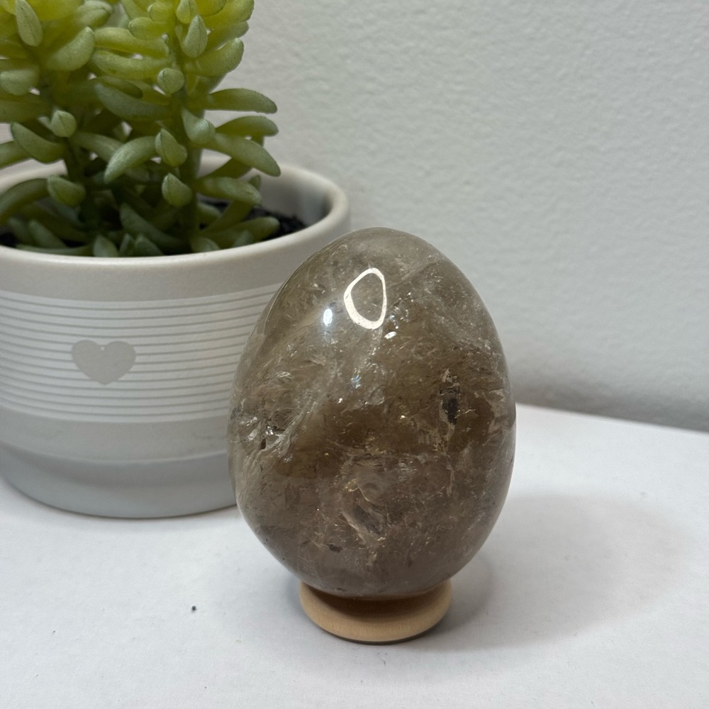 Smoky Quartz Egg